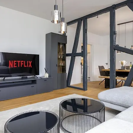 Apartmán 3 Bedroom - Luxus - Arbeitsplatz - Wifi - Kueche - Kaffee