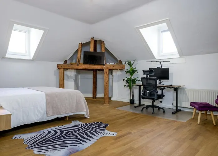 아파트 3 Bedroom - Luxus - Arbeitsplatz - Wifi - Kueche - Kaffee