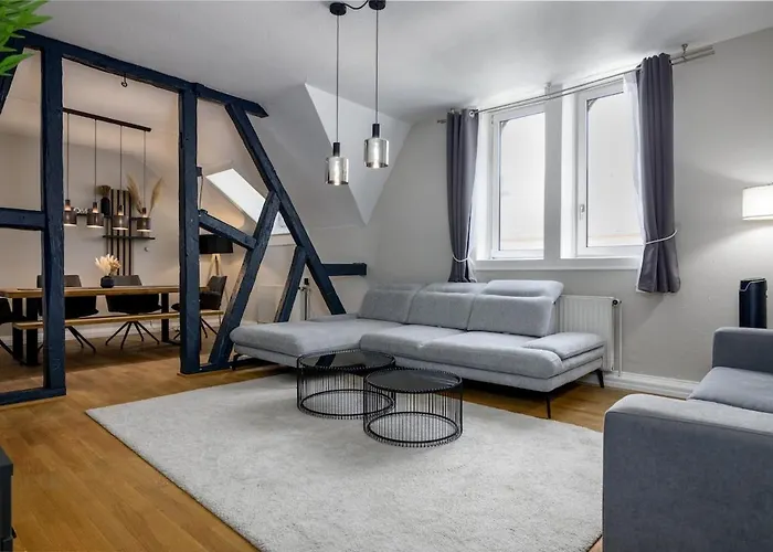 아파트 3 Bedroom - Luxus - Arbeitsplatz - Wifi - Kueche - Kaffee